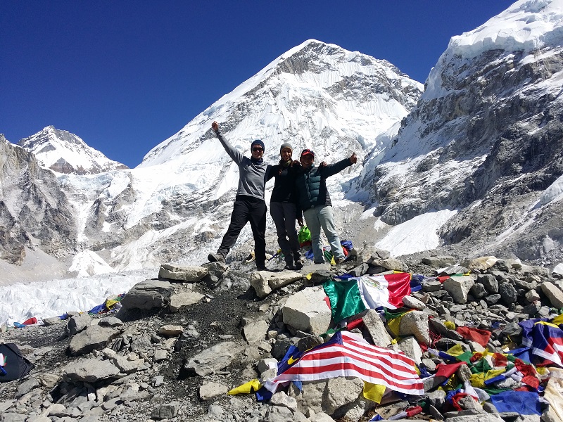 Everest base camp with Three Passes Trek